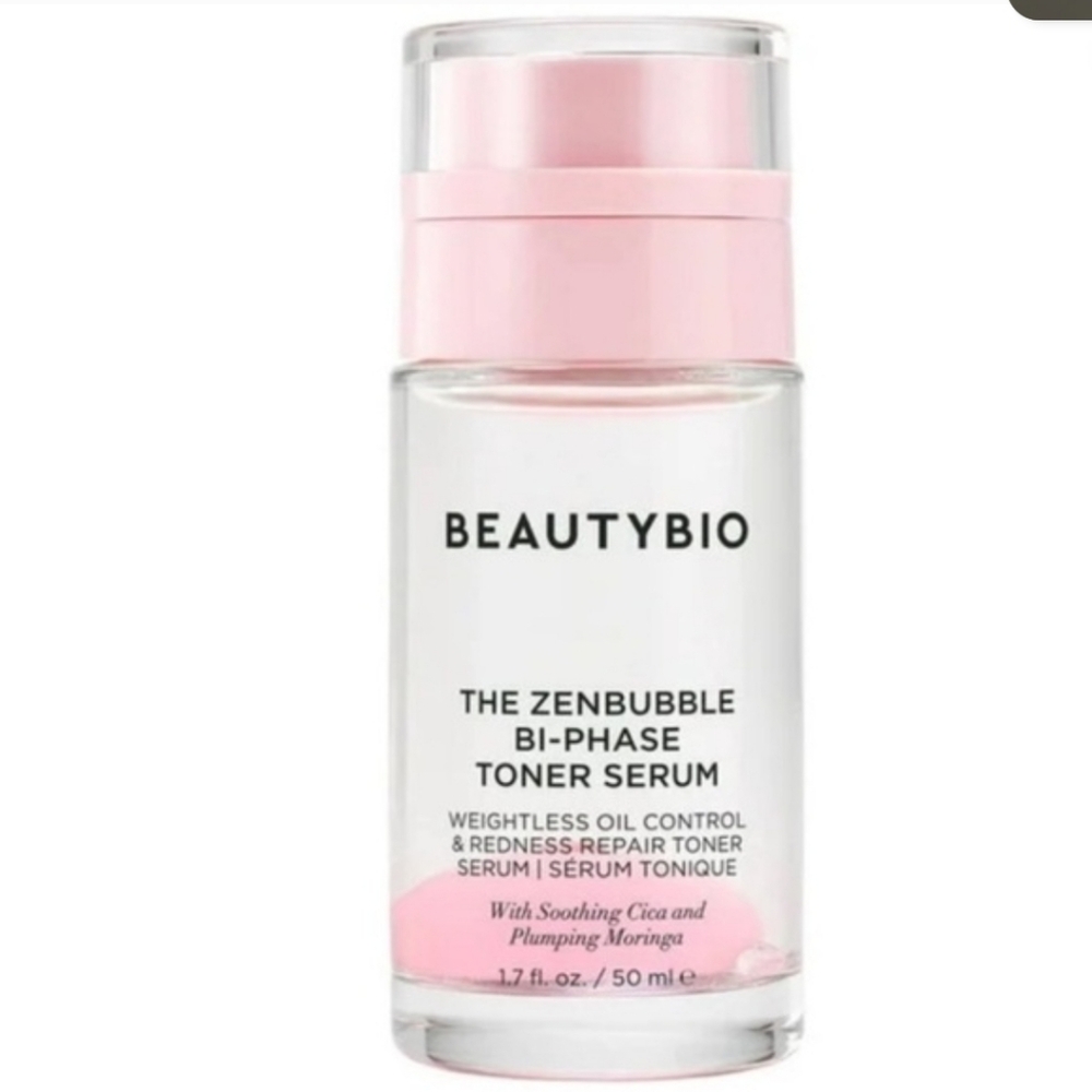 BeautyBio ZenBubble Bi-Phase Toner Serum - Pink and Clear